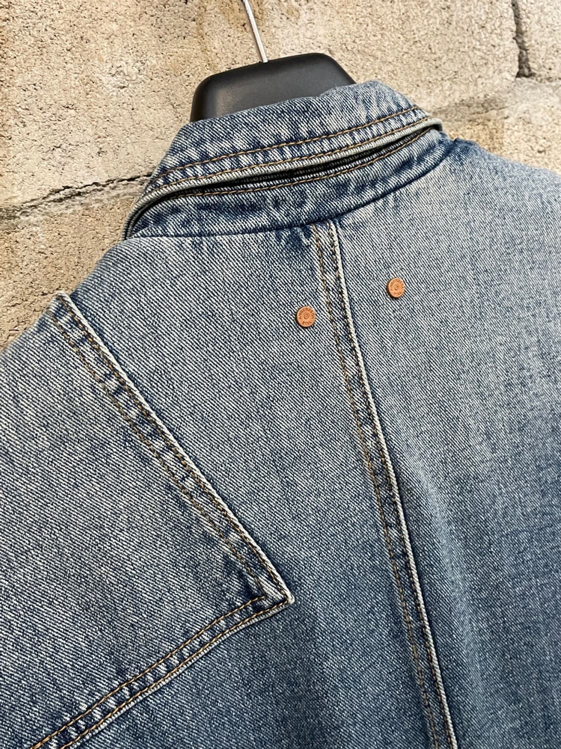 앤더슨벨 데님 패치 리워크 자켓  상품이미지6