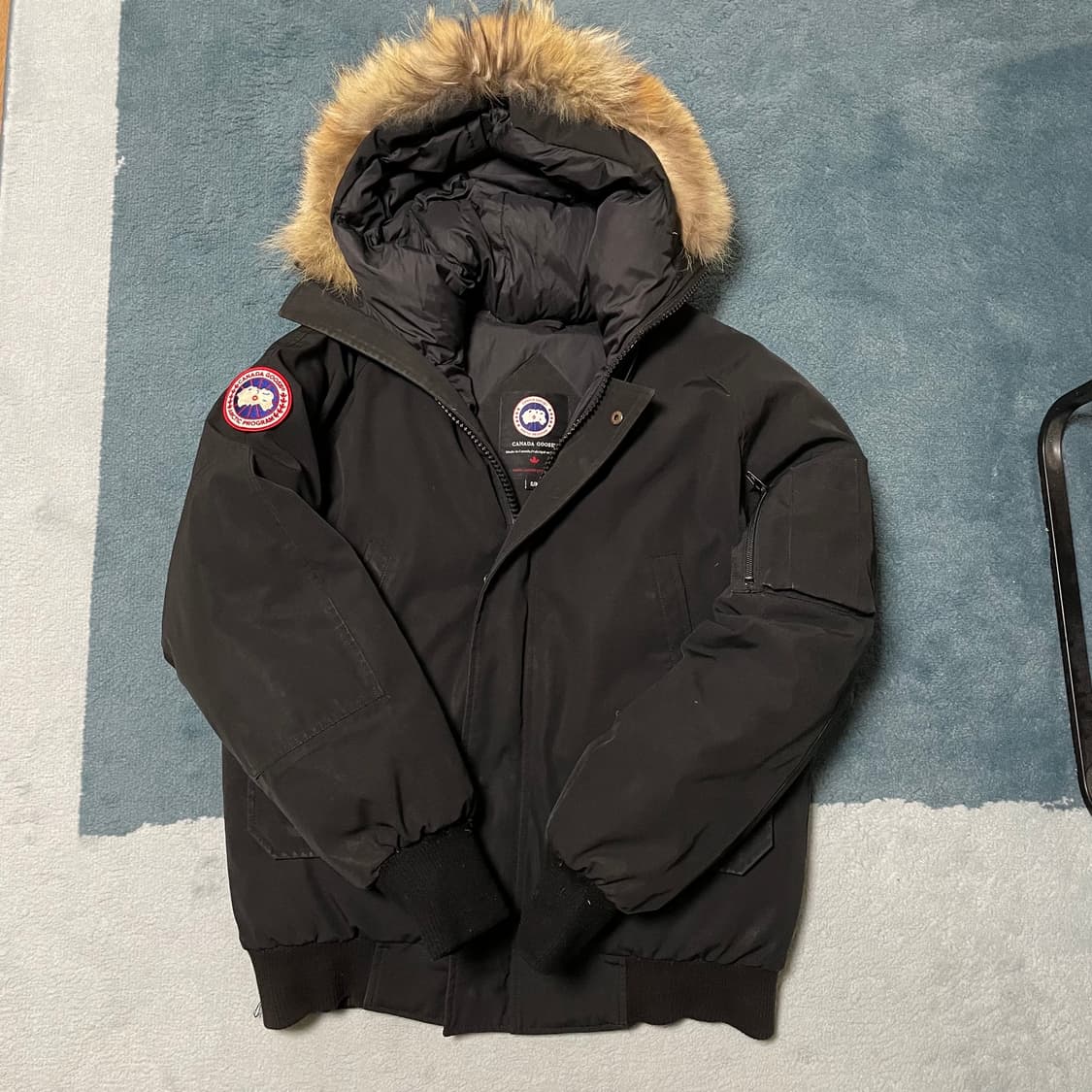 정품 S) 캐나다구스 칠리왁 숏 패딩 100 상품이미지1
