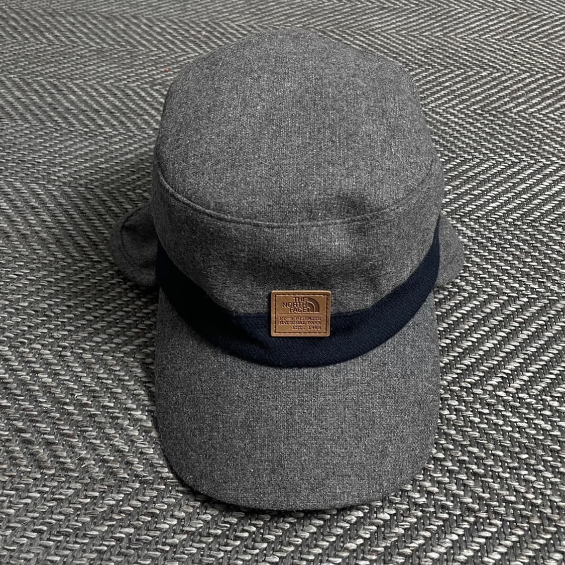 노스페이스 울 혼방 모직 이어플랩 볼캡o 5038 상품이미지1