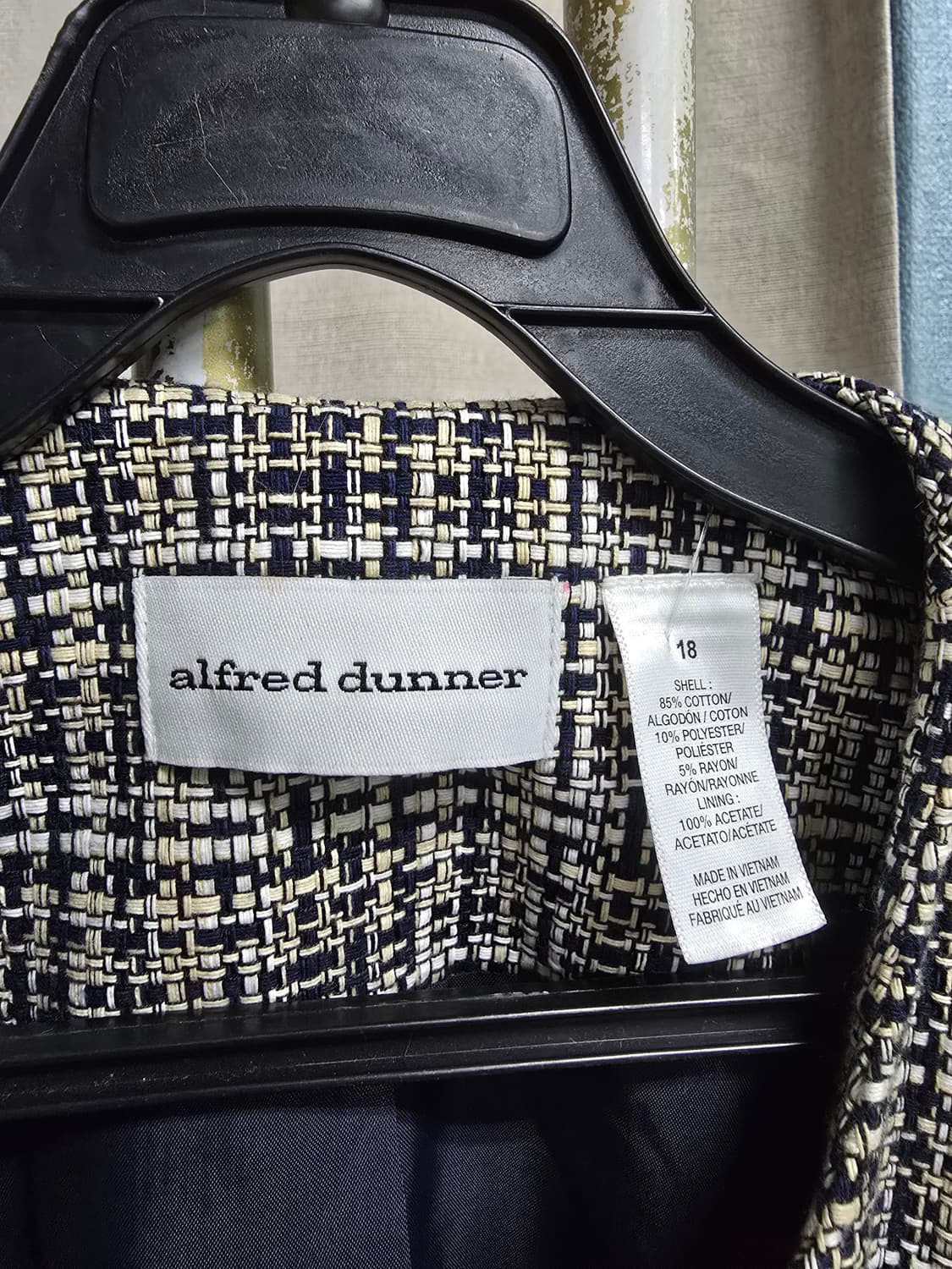 Alfred Dunner 트위드 자켓 18 상품이미지4
