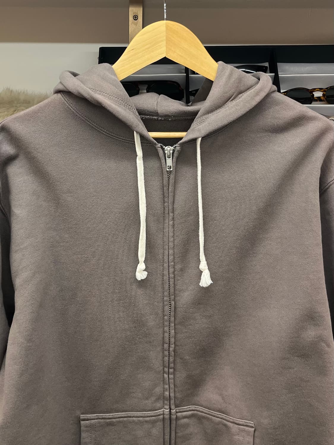 [100] SHIPS 쉽스 집업후드 브라운  상품이미지2