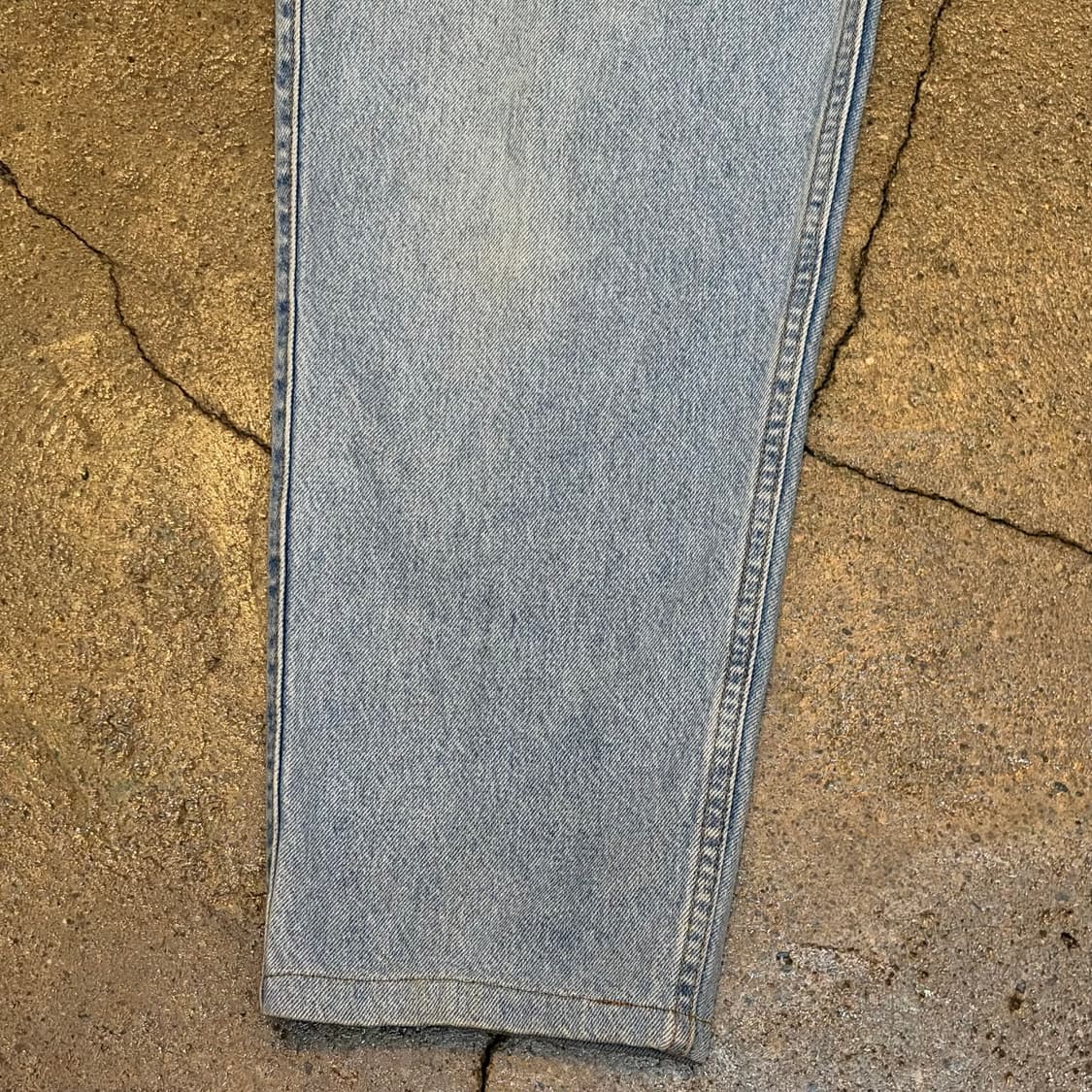90s 미국 빈티지 리바이스 545 브라운탭 연청 청바지  상품이미지5