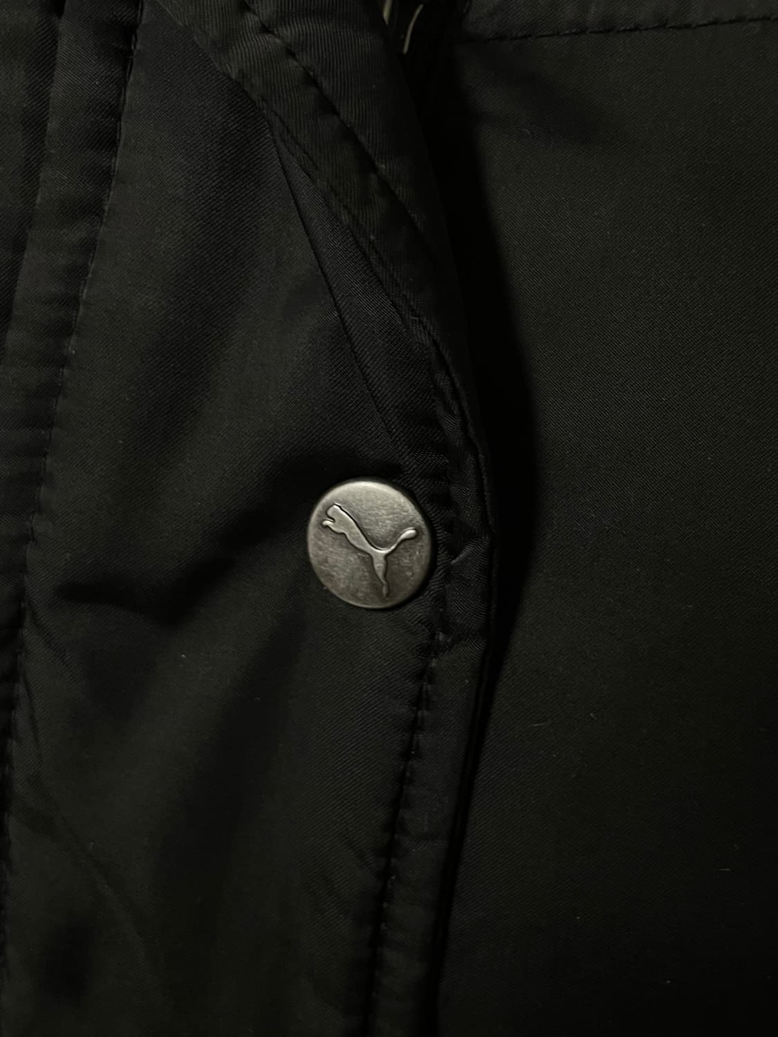 유일매물)푸마 Y2K 딱붙 슬림핏 후드 숏패딩 덕다운 상품이미지7