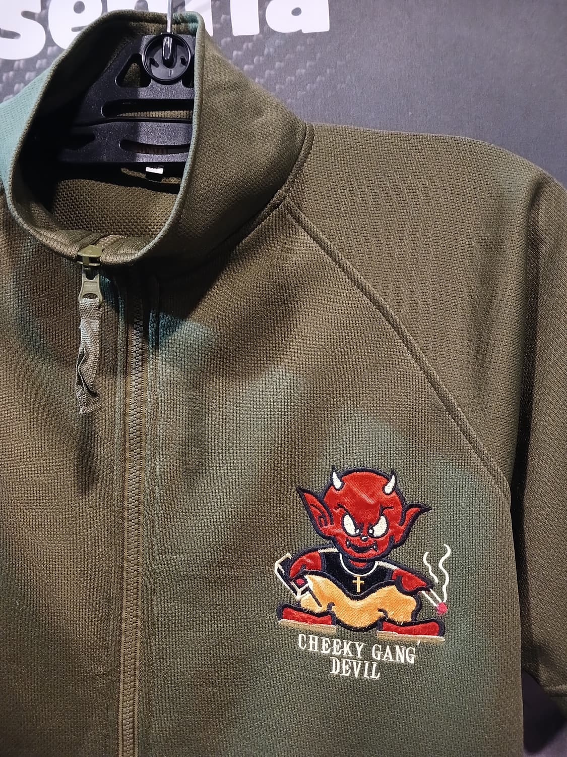 Cheeky Gang Devil 반팔 풀집업 상품이미지2