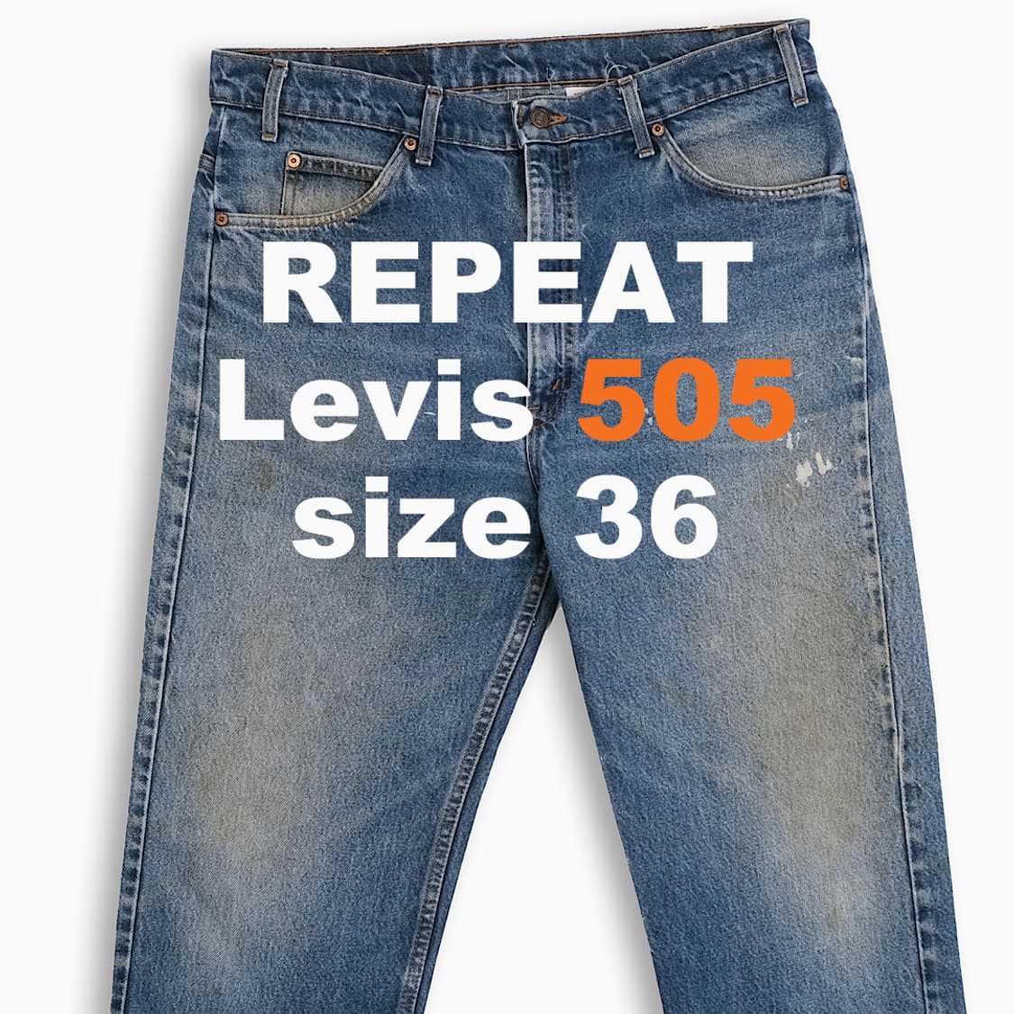 리바이스 505 오렌지탭 90s USA 36 인치 OR5053886 상품이미지1