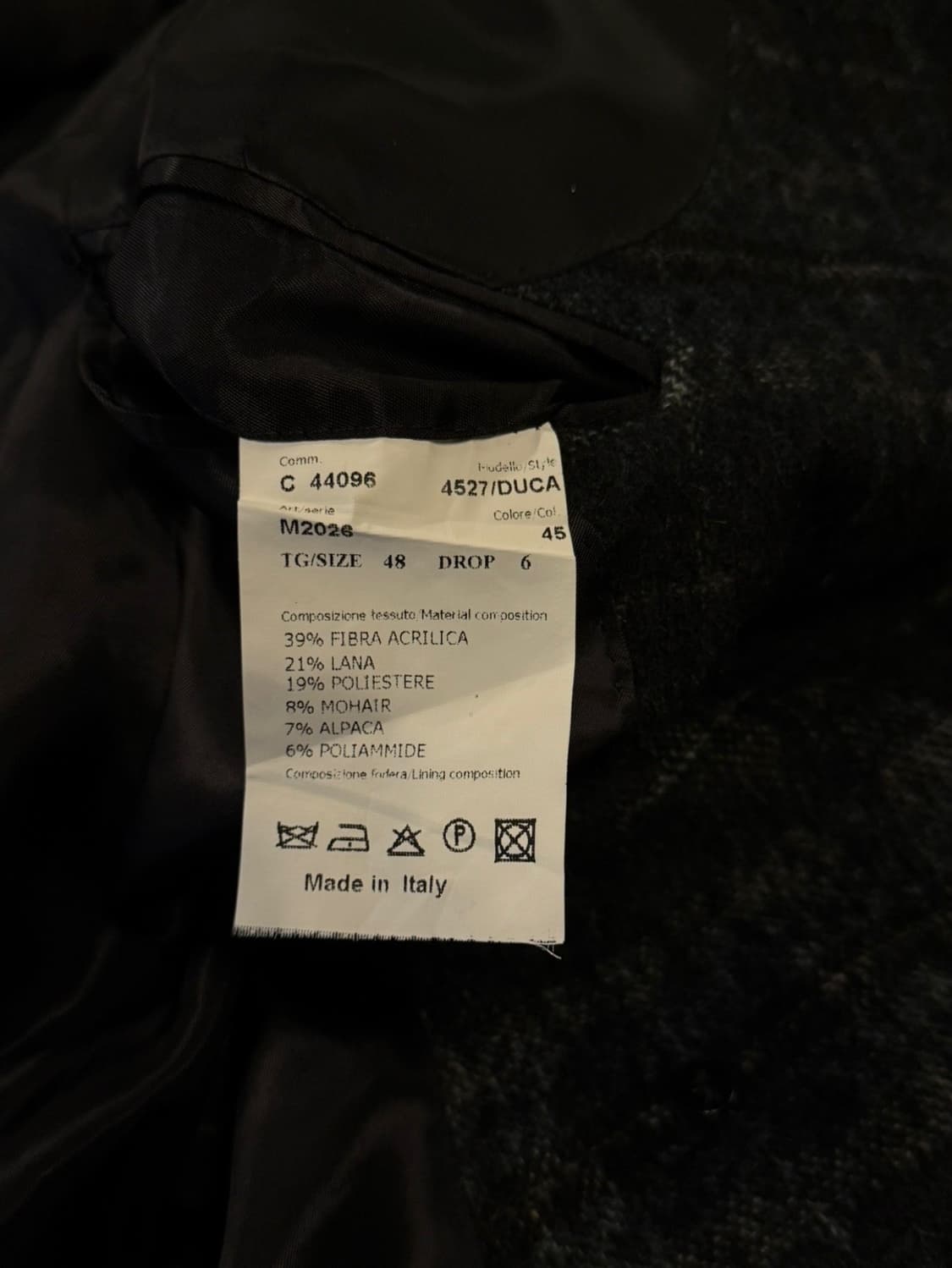 Al Duca D'Aosta 더블 브레스티드 코트 100 상품이미지8