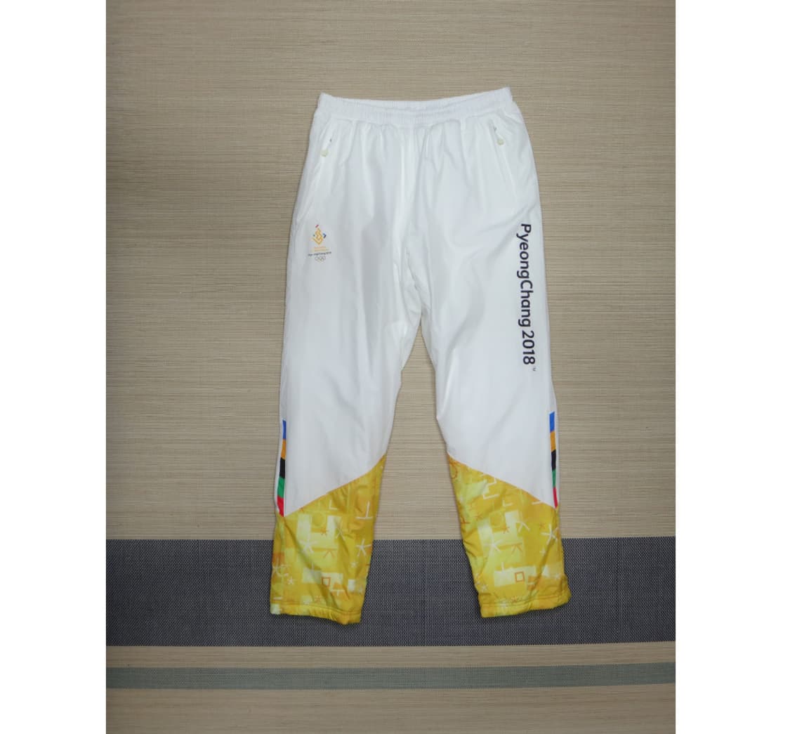 (XL) 2018 평창동계올림픽 성화봉송 패딩바지 상품이미지1