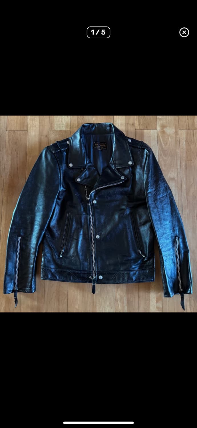 디아프바인 죠니 스티어하이드 라이더자켓 L 상품이미지1