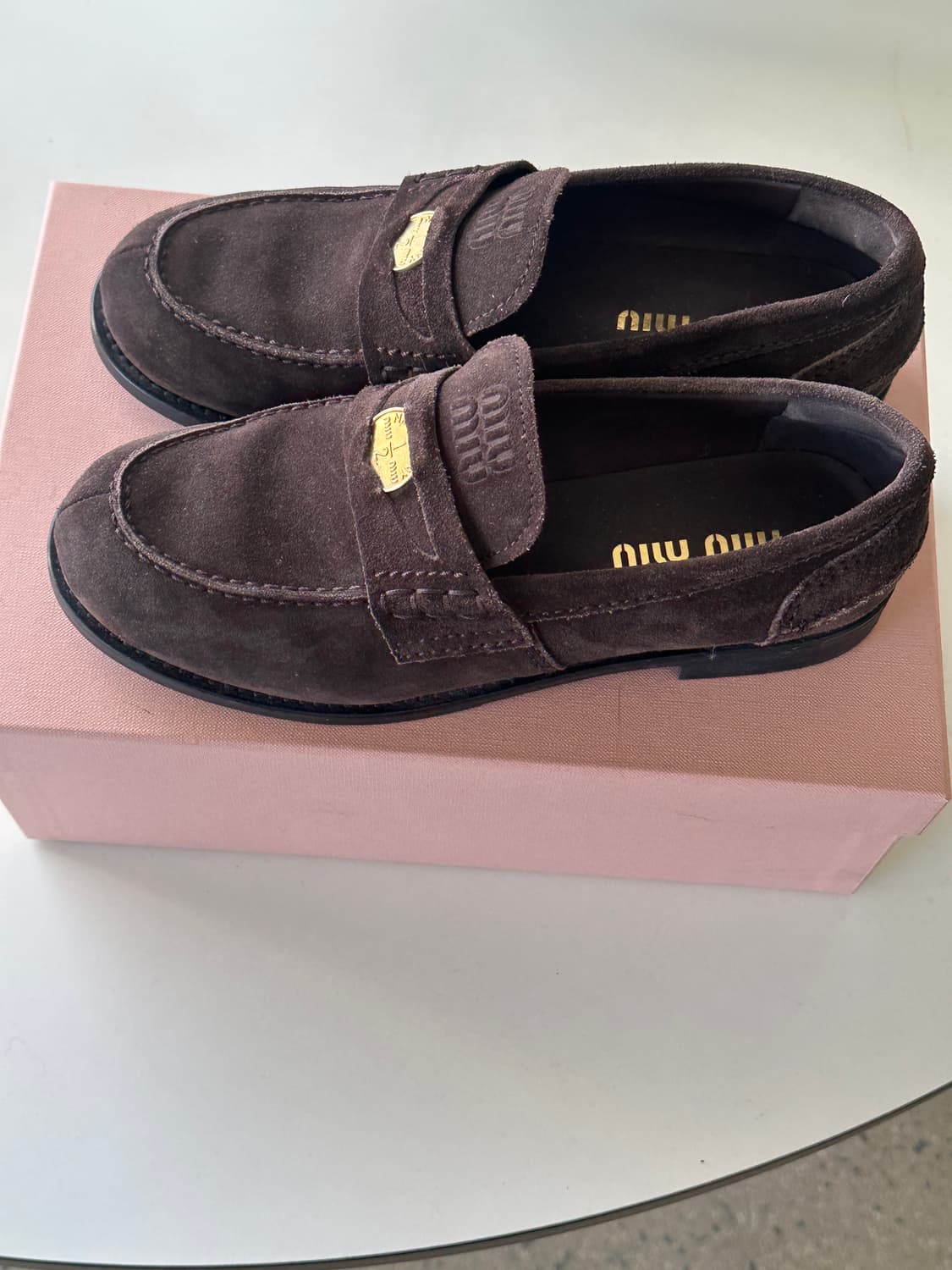 미우미우페니로퍼 38 / 거의새상품  상품이미지4