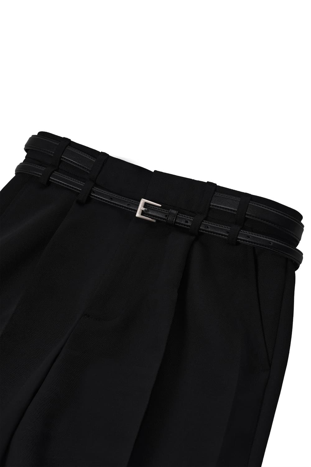 26SS STU 크리스 더블벨트 슬렉스 CREASE DOUBLE BELT 상품이미지6