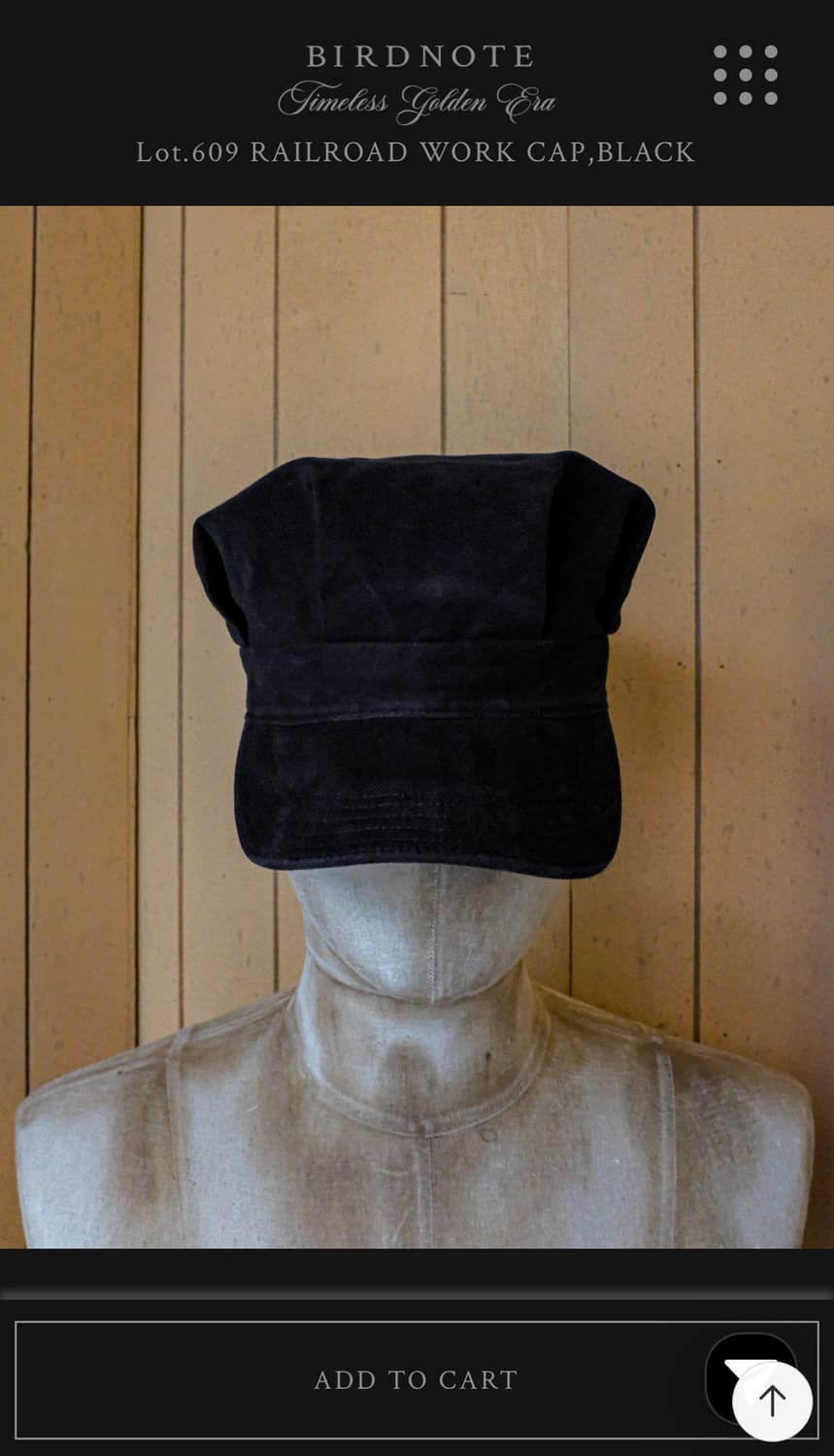 버드노트 레일로드 워크캡 S 상품이미지3