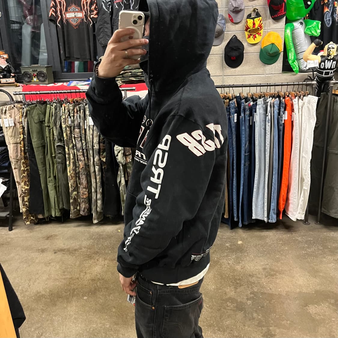 빈티지 스케이트 프림팅 후드 (105) 상품이미지8