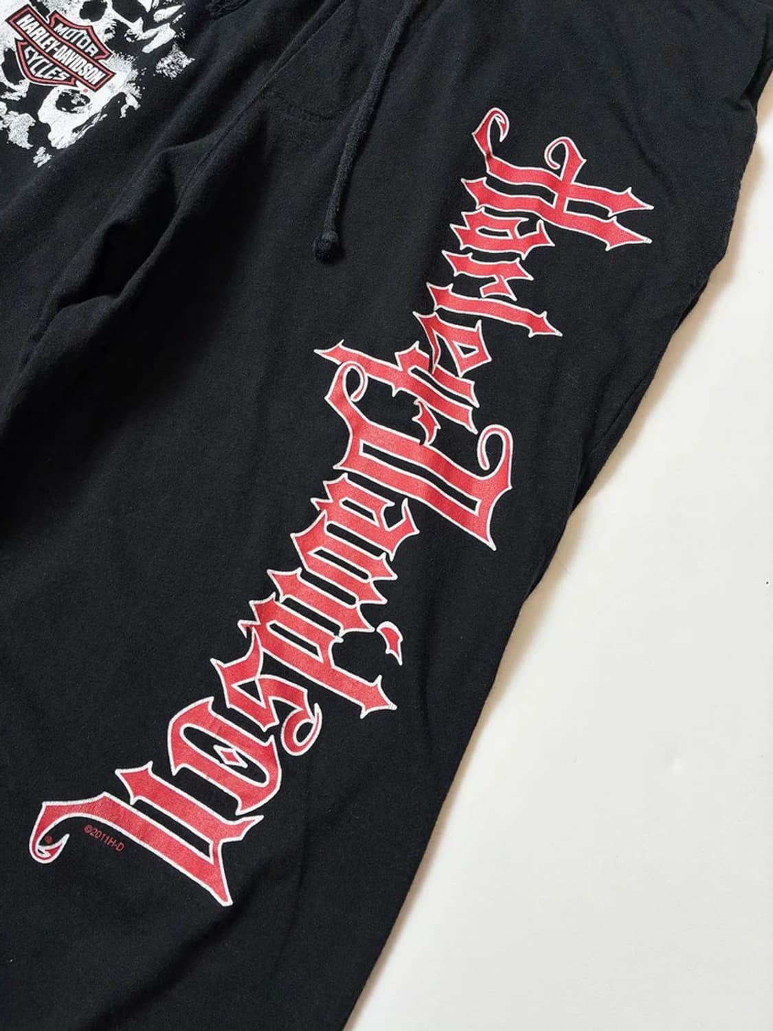 할리데이비슨 로고 파자마 코튼 팬츠 PN9508 상품이미지4