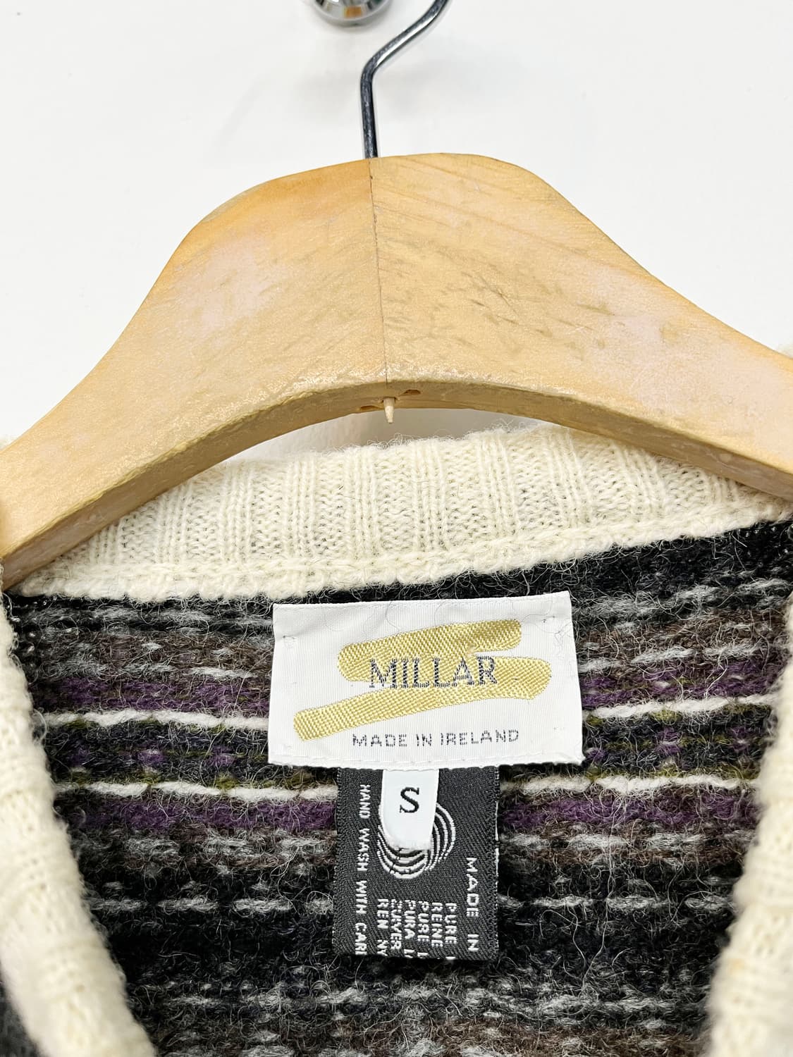  MAILLAR made in ireland 니트 가디건 상품이미지8