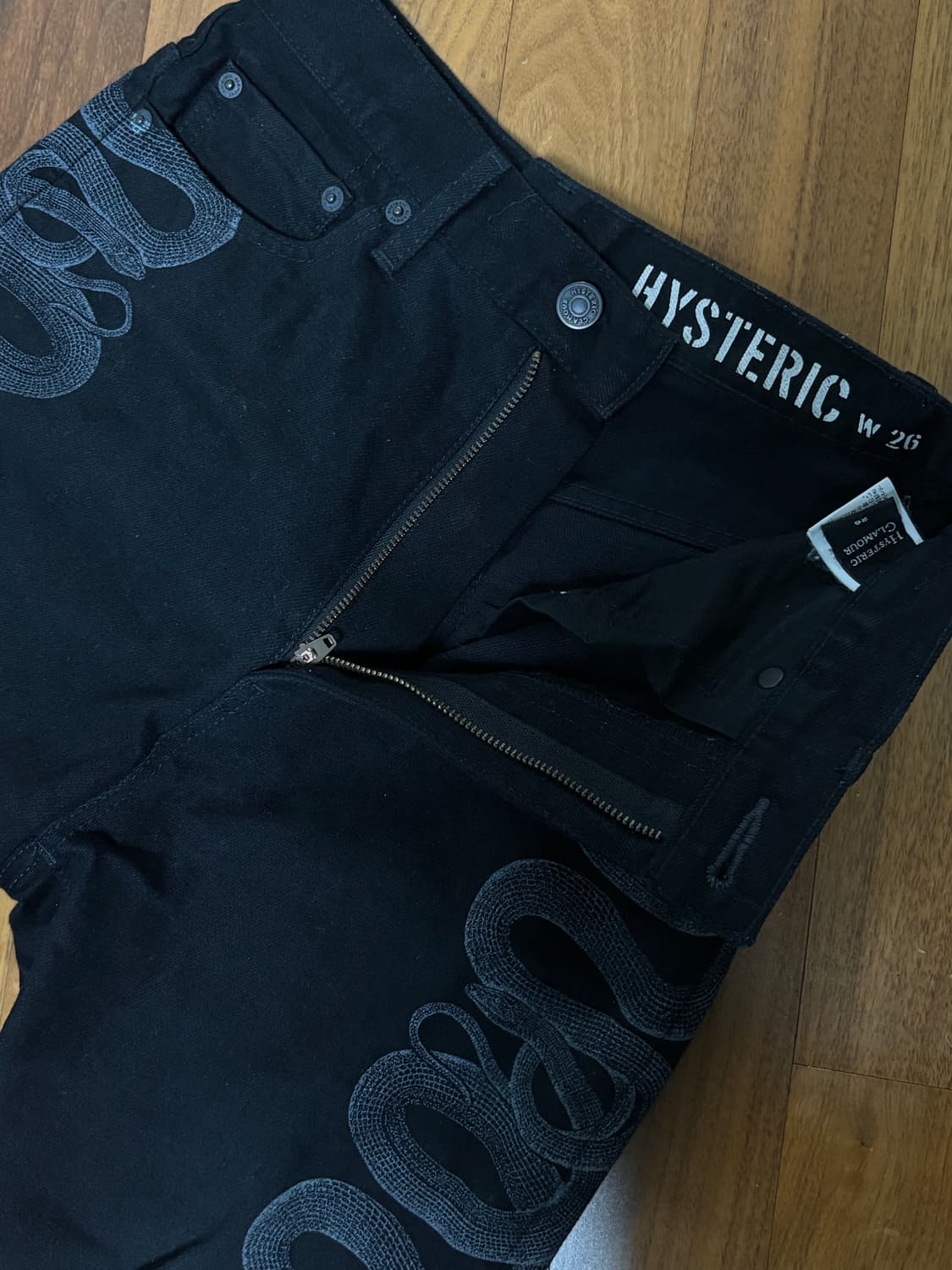 히스테릭글래머 스네이크 팬츠  상품이미지3