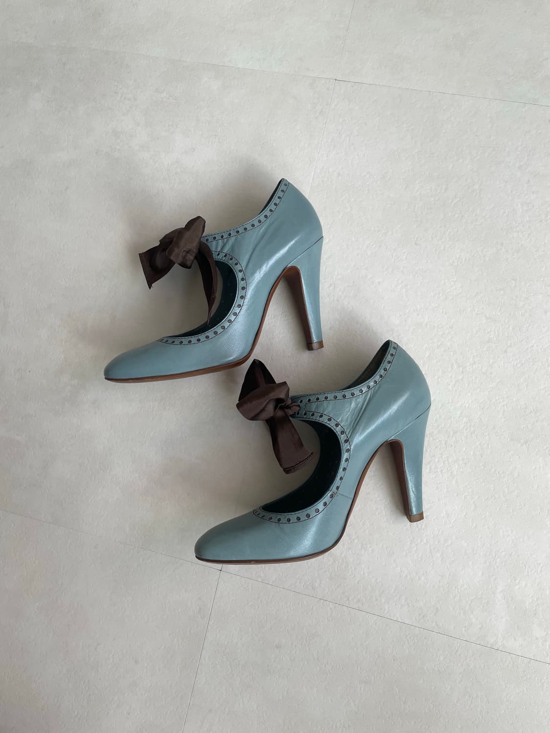 90's Moschino cheap and chic bow heels 상품이미지3
