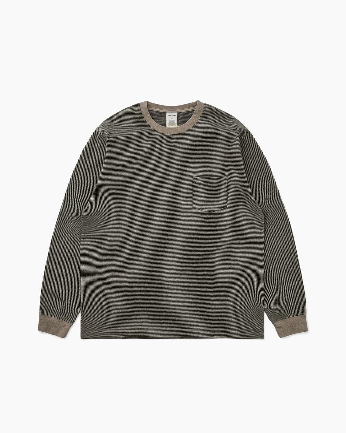 [4] 카키스 헤더 롱슬리브 브라운 새상품 상품이미지1