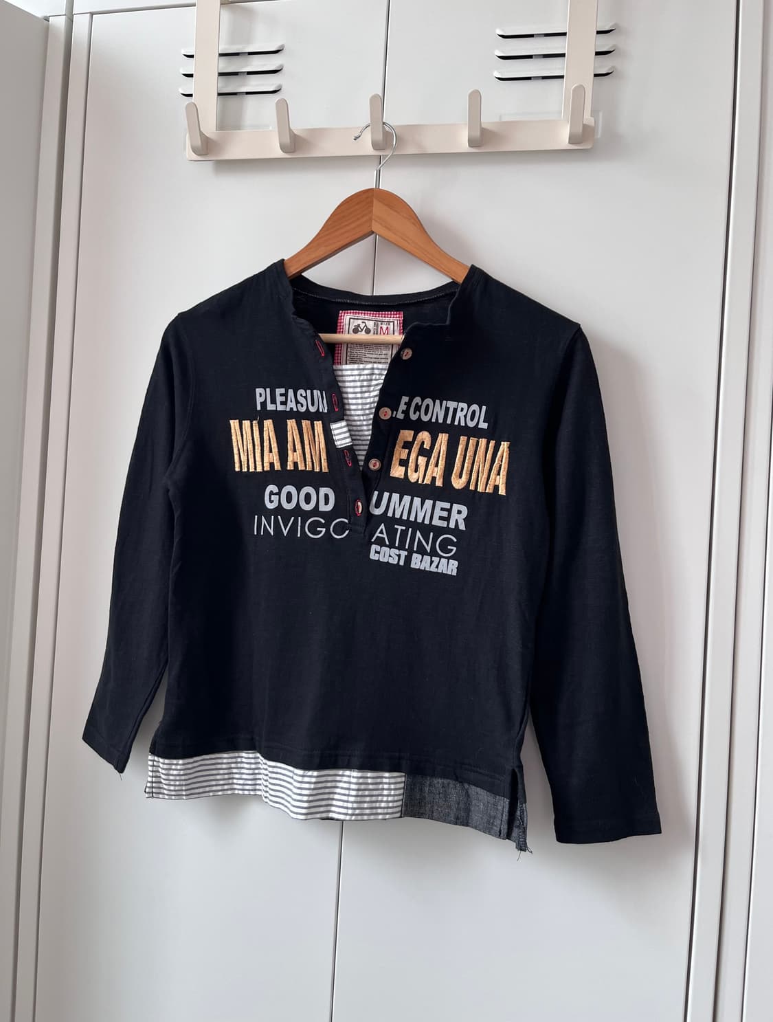 Timothy 레이어드 단추 롱 슬리브 상품이미지4