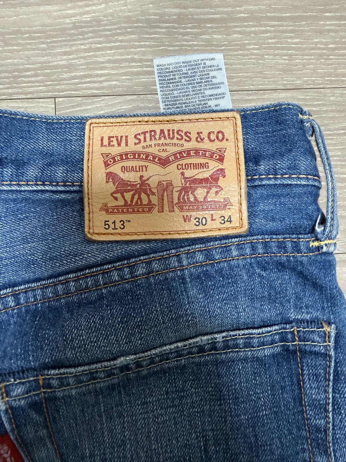 리바이스 513 메이드 재팬 상품이미지4