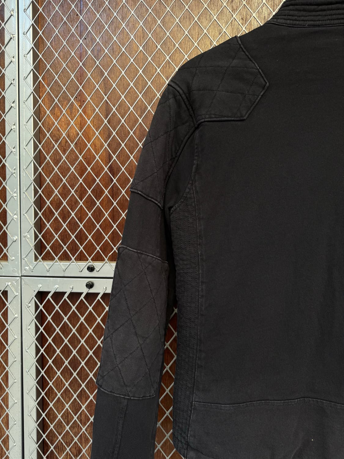 폴로 랄프로렌 피그먼트 누빔 블랙 바이커 자켓 집업자켓 S 상품이미지6