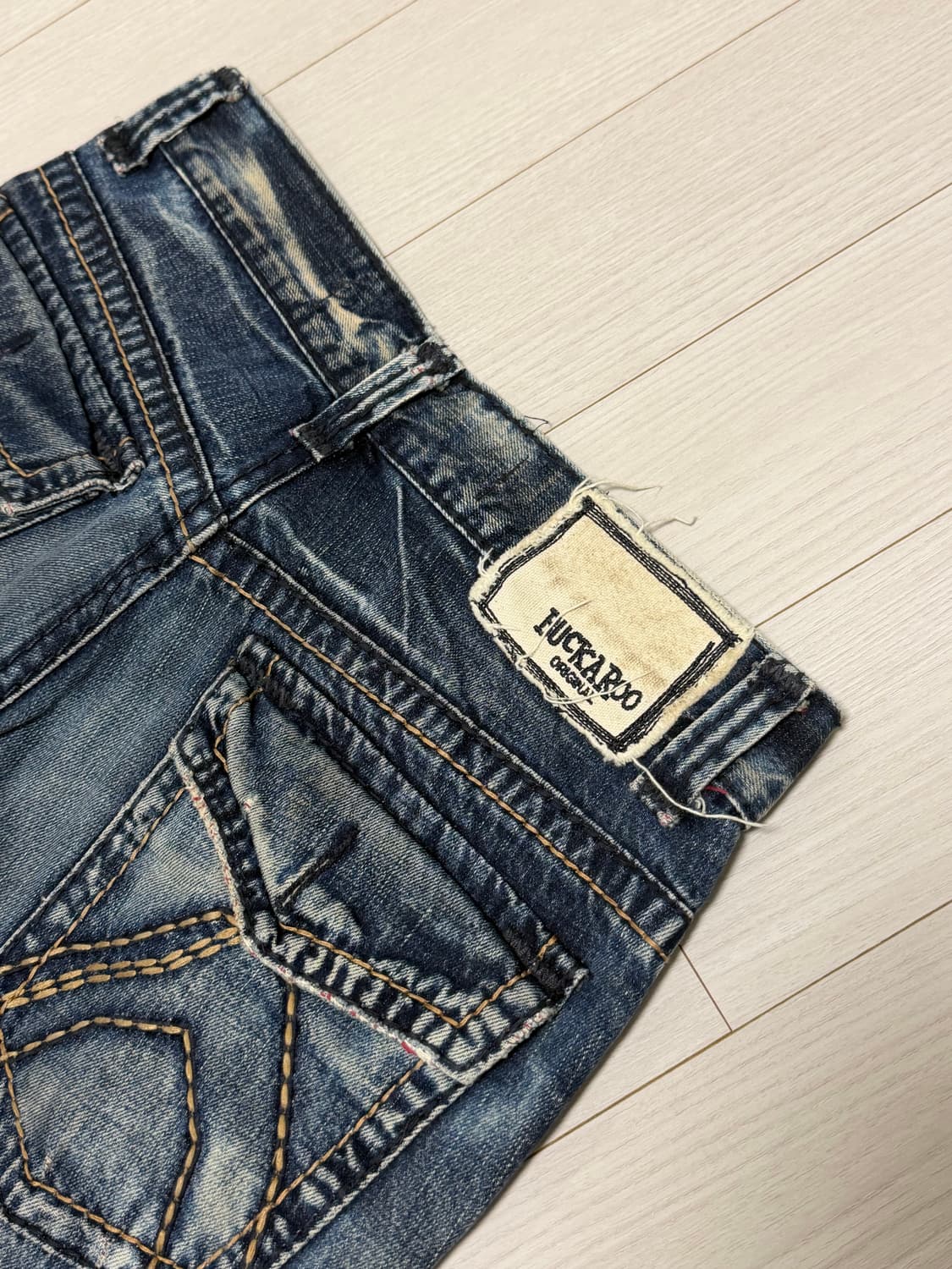 vintage Buckaroo washed pants(size 32) 상품이미지3