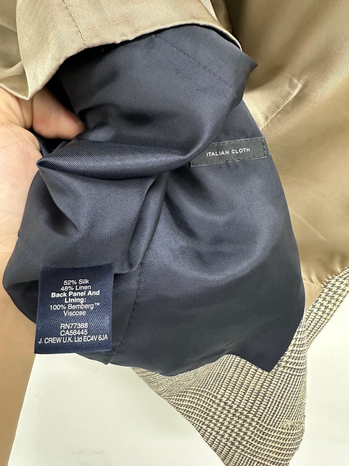 J.CREW 제이크루 체크 베스트 상품이미지5