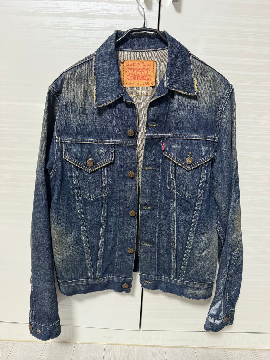 [95-100]리바이스 재팬 lvc데님 청자켓 70505-0217 상품이미지1