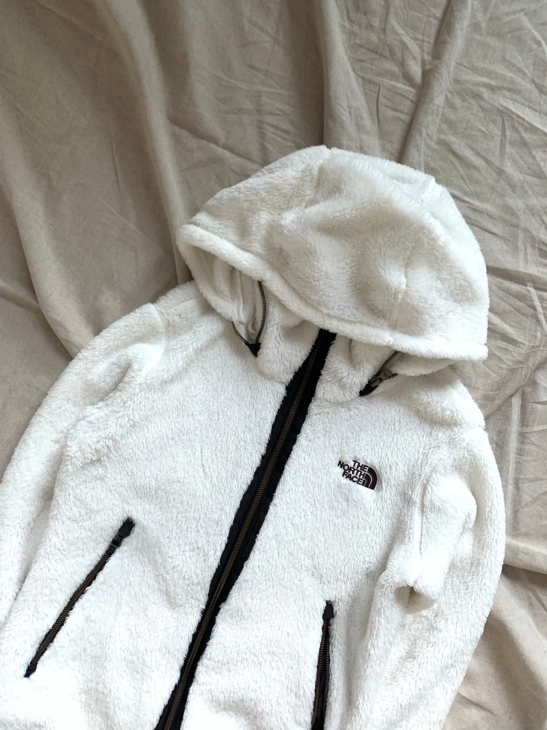 노스페이스 화이트 라벨 플리스 후드집업 상품이미지7