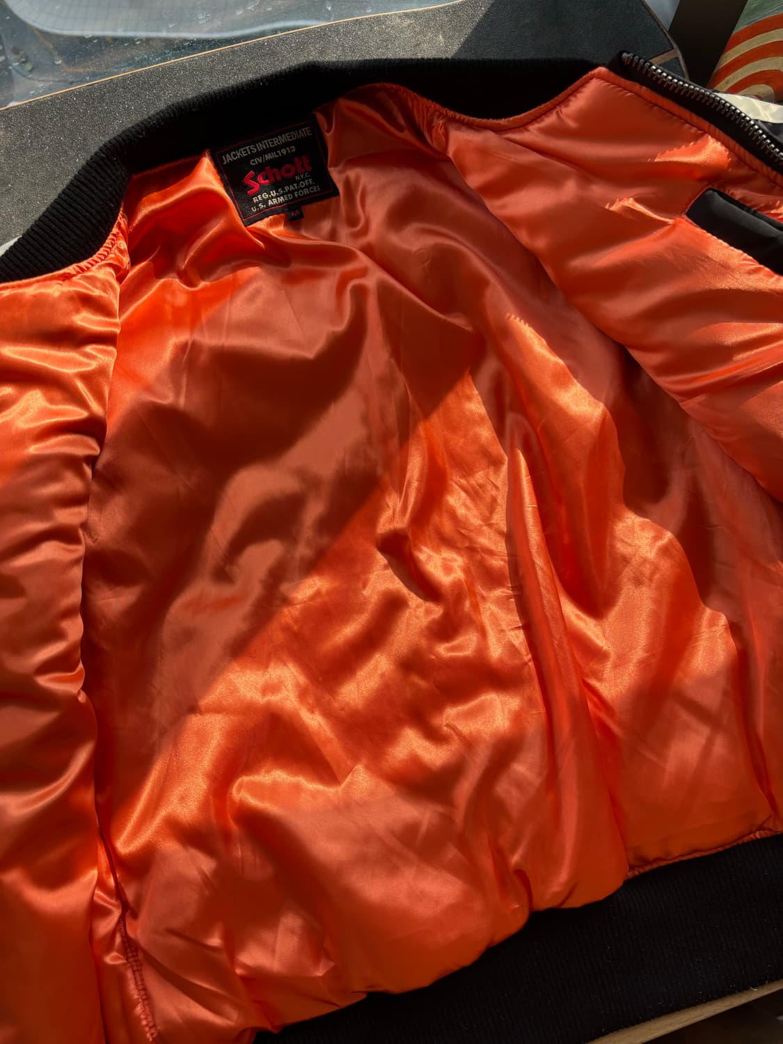 Schott 수베니어 ma-1 자켓 상품이미지5