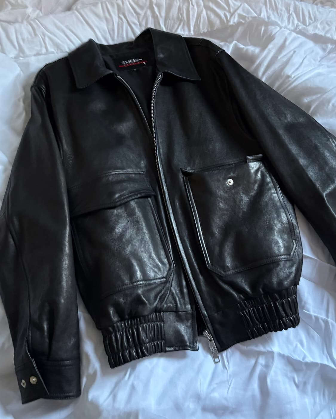  도프제이슨 프리미엄 램스킨 베지터블 플라이트 보머 M 상품이미지1