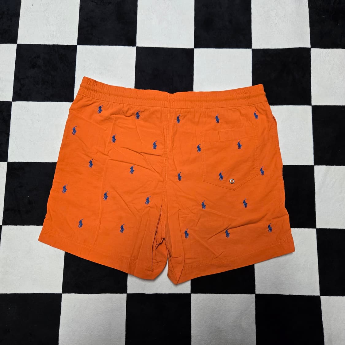 M 폴로랄프로렌 멀티포니 스윔팬츠 오렌지 수영복 상품이미지4