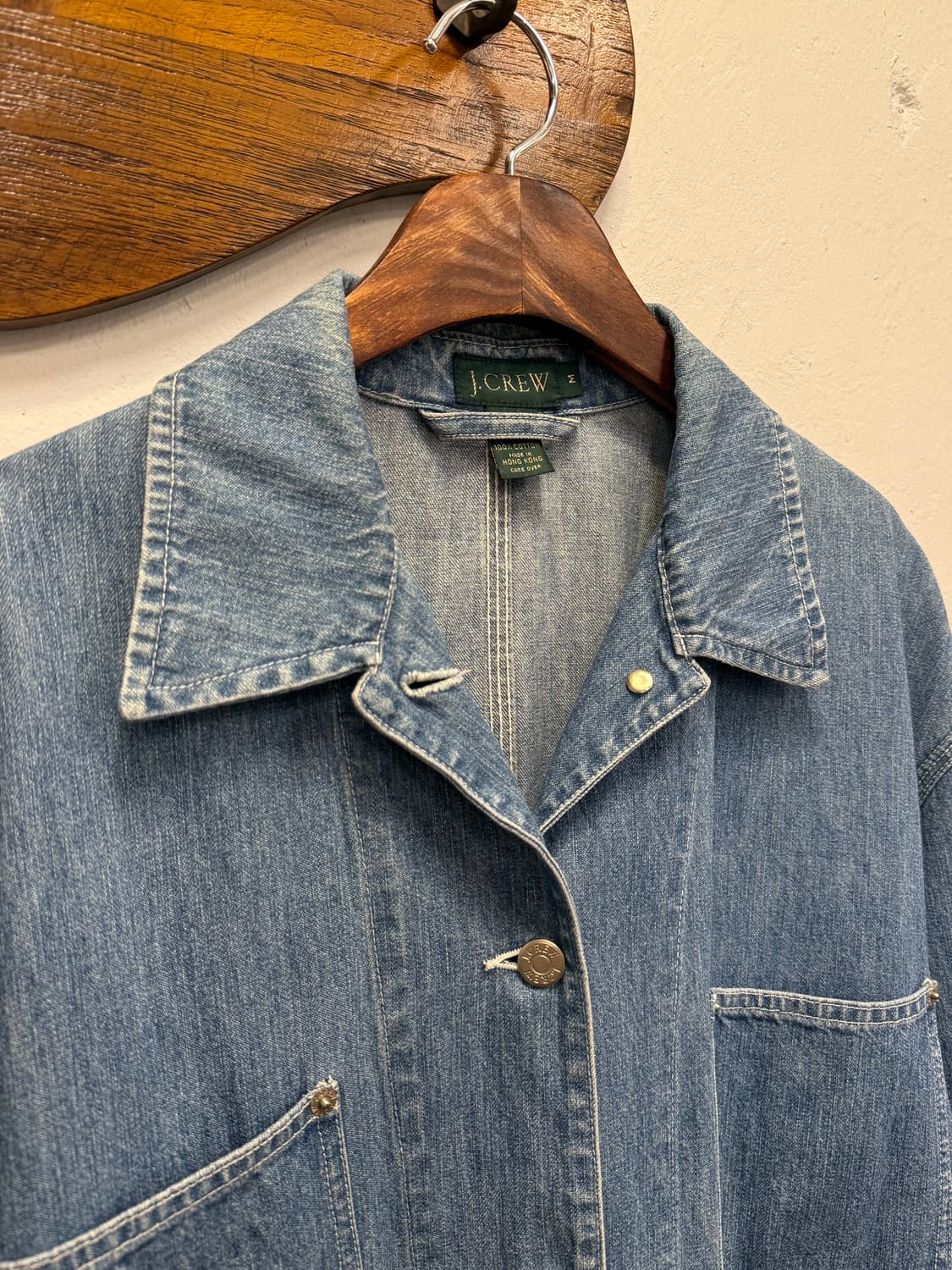 M) J.CREW 제이크루 Denim Chore Jacket 상품이미지3