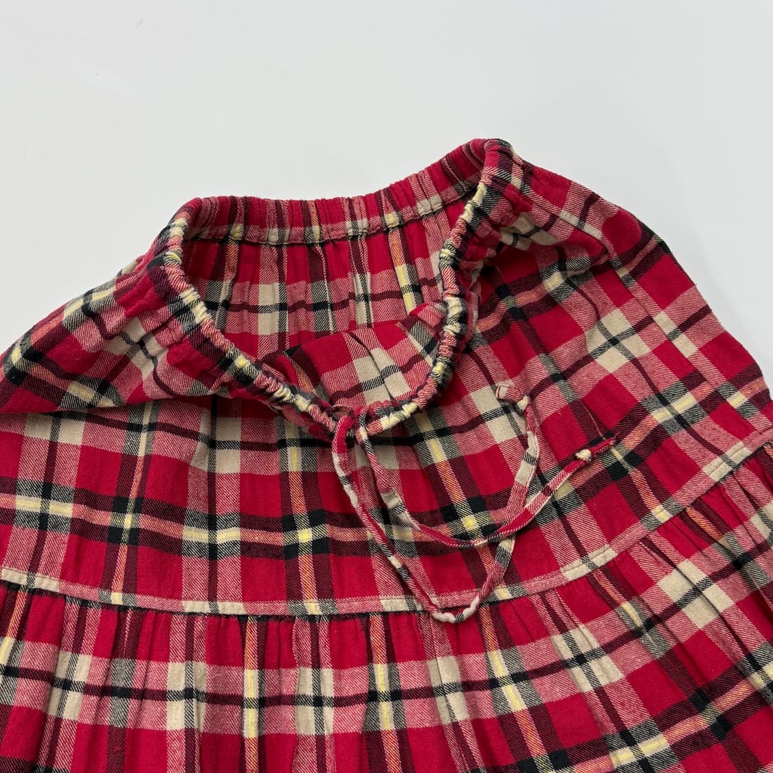 Beams Boy flannel tired skirt 상품이미지4