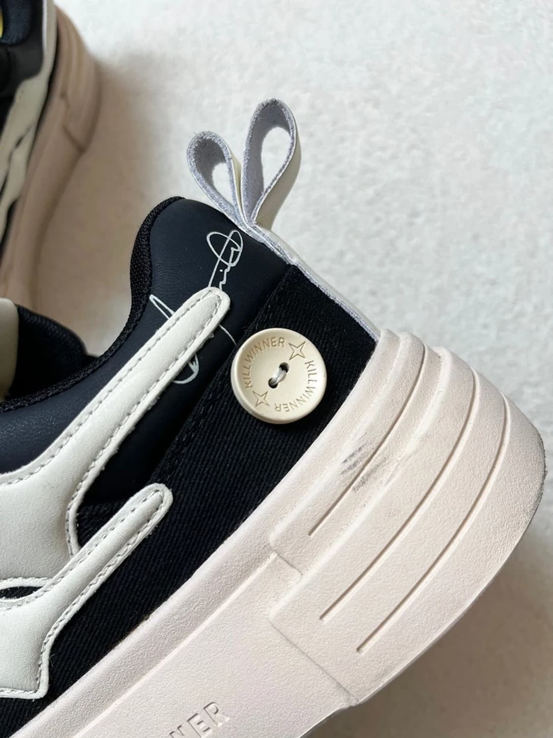 킬위너 KILLWINNER 시그니처 쉐입 스니커즈 A1885 상품이미지6