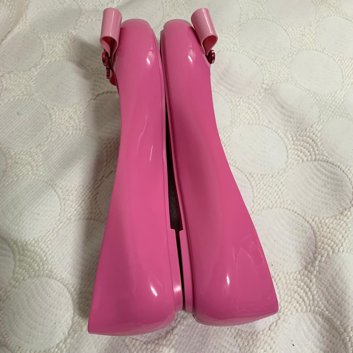 비비안 웨스트우드 X 멜리사 핑크 리본 플랫슈즈 상품이미지6