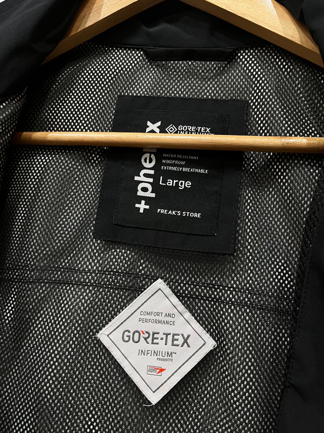 프릭스스토어 고어텍스 집업 베스트 조끼 L 상품이미지6