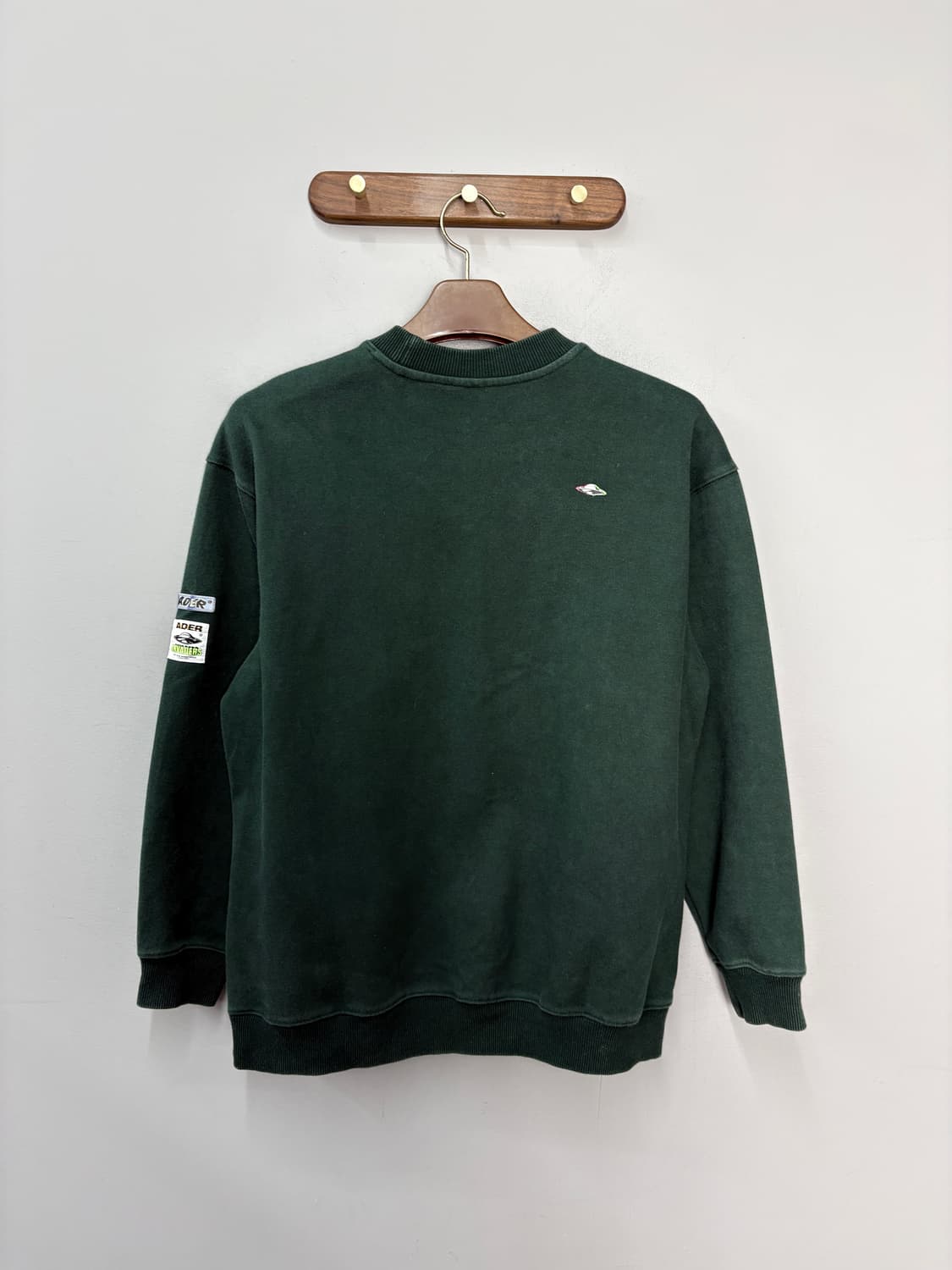 아더에러 다크그린 멀티 패치로고 베이더 스웻셔츠 A3701 상품이미지4