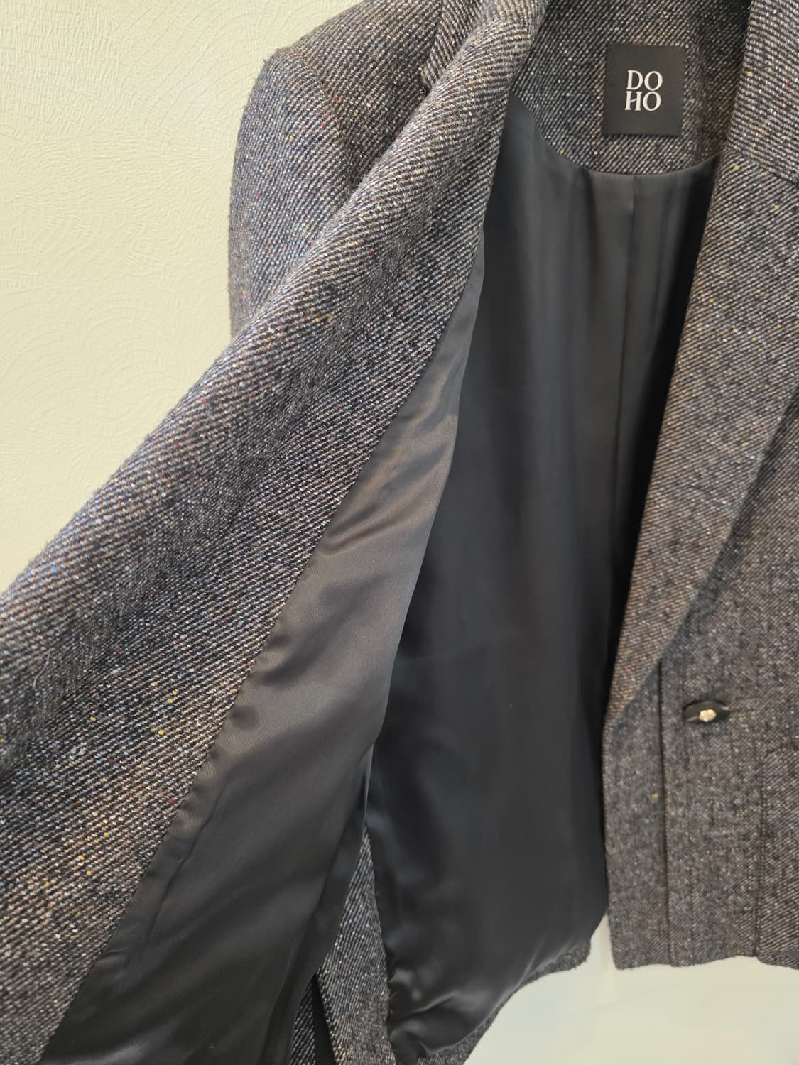 도호 헤링본 싱글 버튼 자켓 상품이미지6