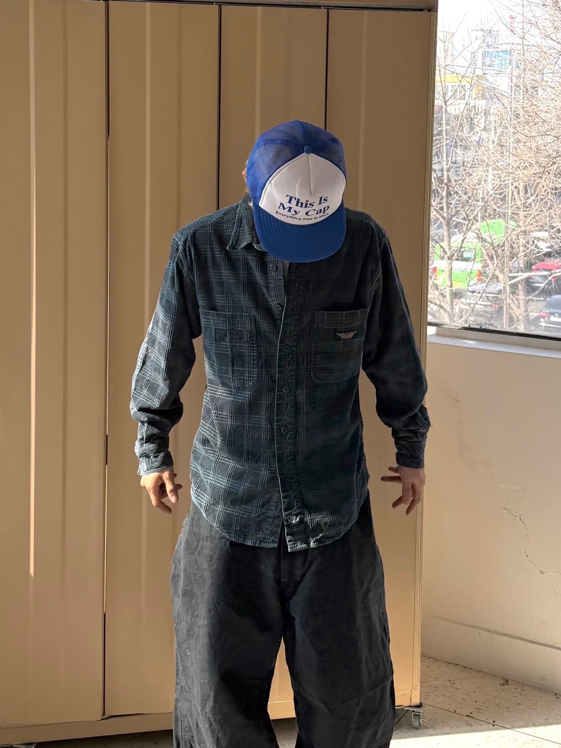 할리데이비슨 긴팔 체크셔 츠 상품이미지2