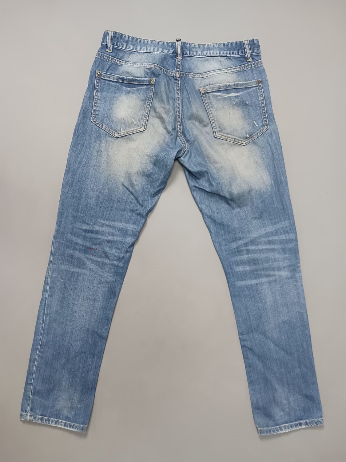 [32] 디스퀘어드2 앞지퍼 슬림진 청바지 상품이미지7