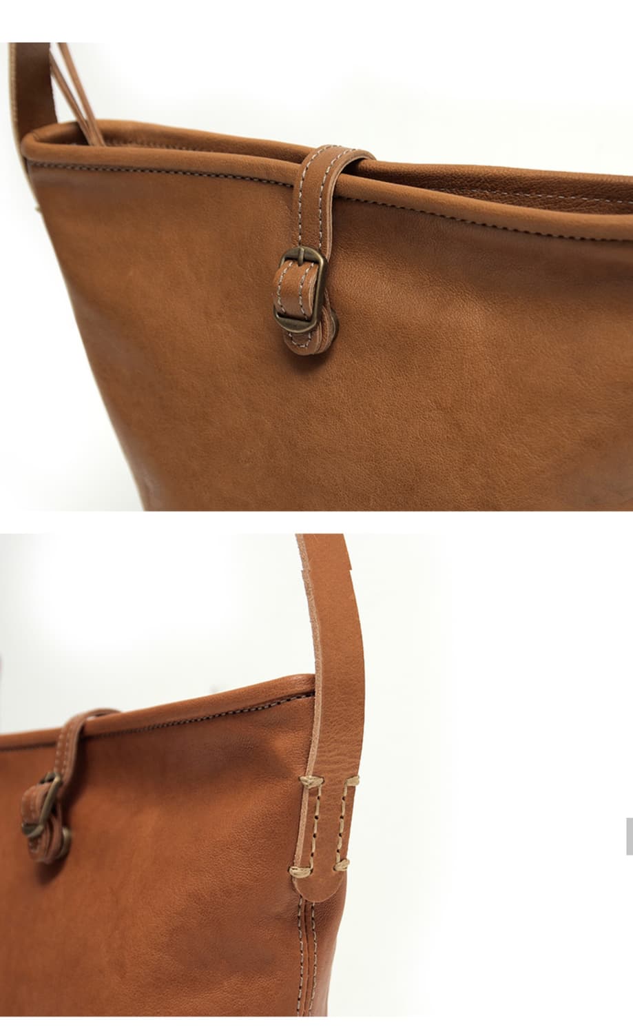 포디어웍스 가죽 가방 숄더백 크로스백 블랙 상품이미지8