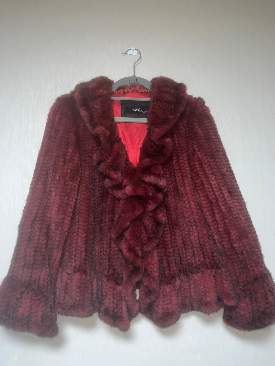 갸루 페어리 모피 퍼자켓 상품이미지1