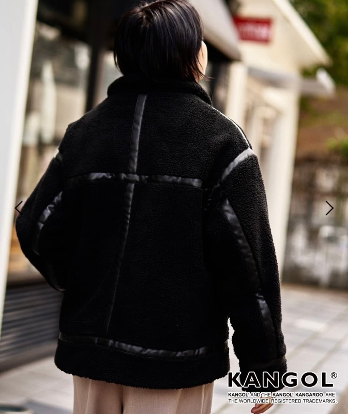KANGOL FLEECE B3 BOMBER JACKET 상품이미지9