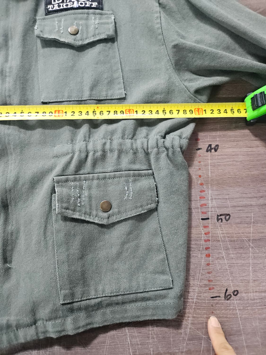 LOTARST 테이크오프 밀리터리 야상 자켓  free 상품이미지5