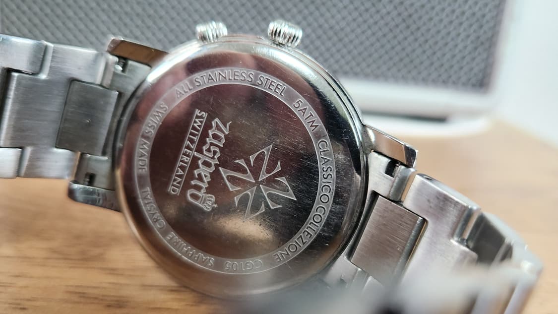 # 스위스메이드 자스페로  클라시코 문페이즈 남자명품 메탈시계 급처 상품이미지8