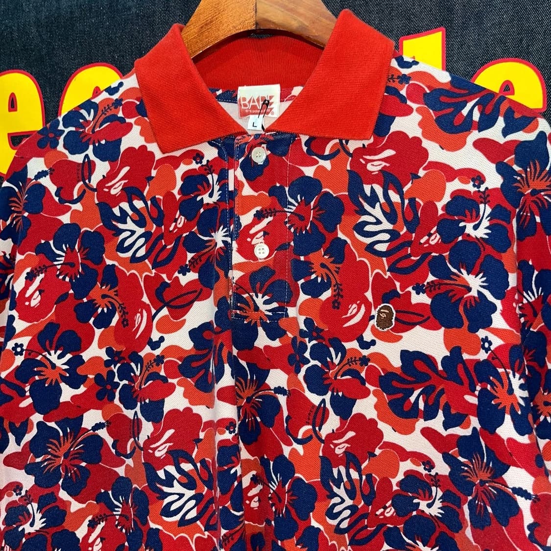 Bape Bathing Ape Red Camouflag 상품이미지2