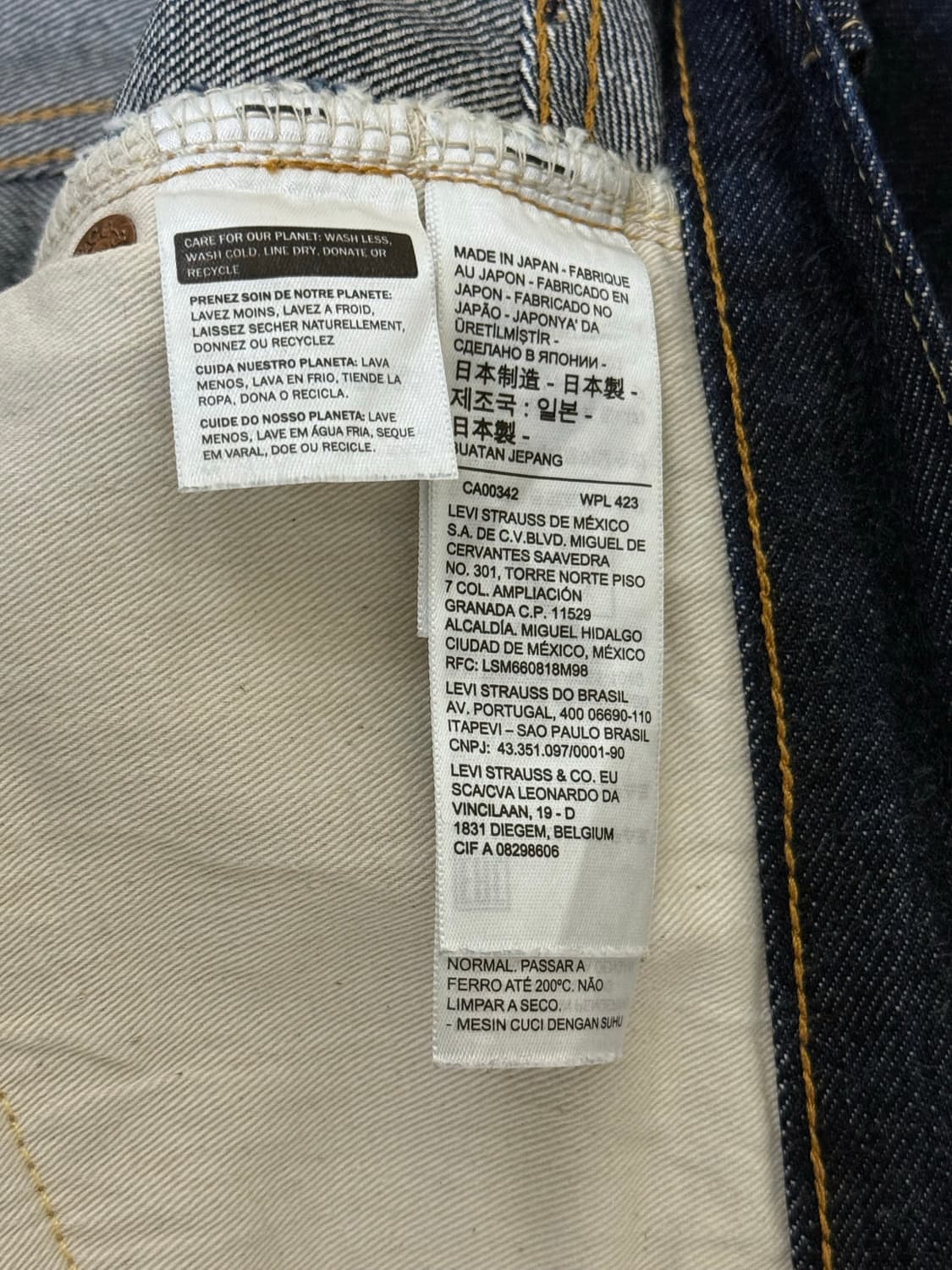 리바이스 LVC 55501 리지드 데님 34 X 34 상품이미지5