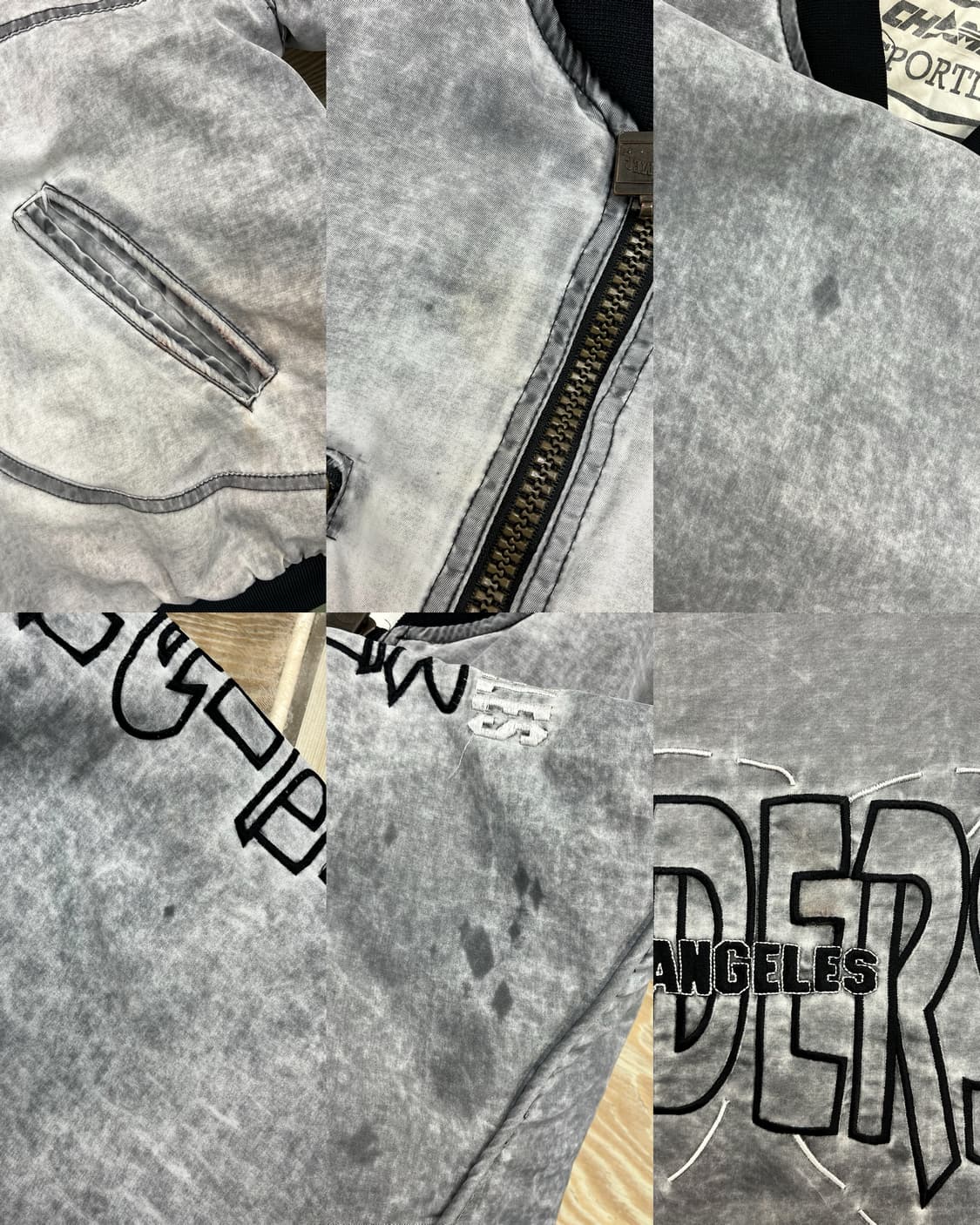 Nutmeg 90's LA 레이더스 봄버 자켓 상품이미지9