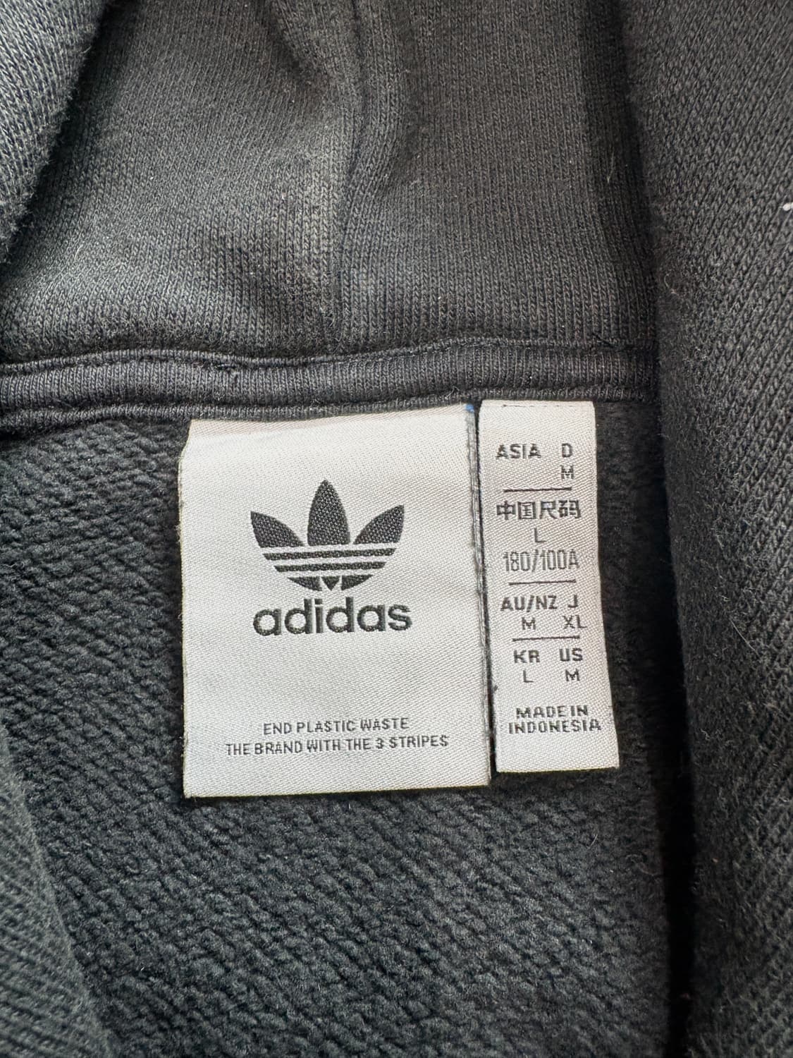 아디다스 에센셜 센터로고 기모 후디 3308 상품이미지3