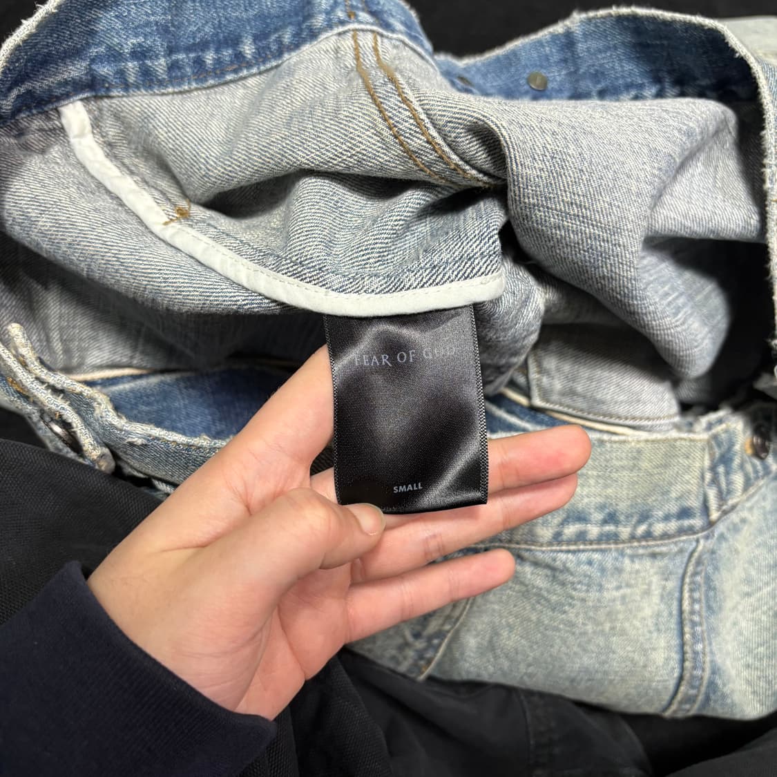 S 피어오브갓 4th 데님자켓 상품이미지8